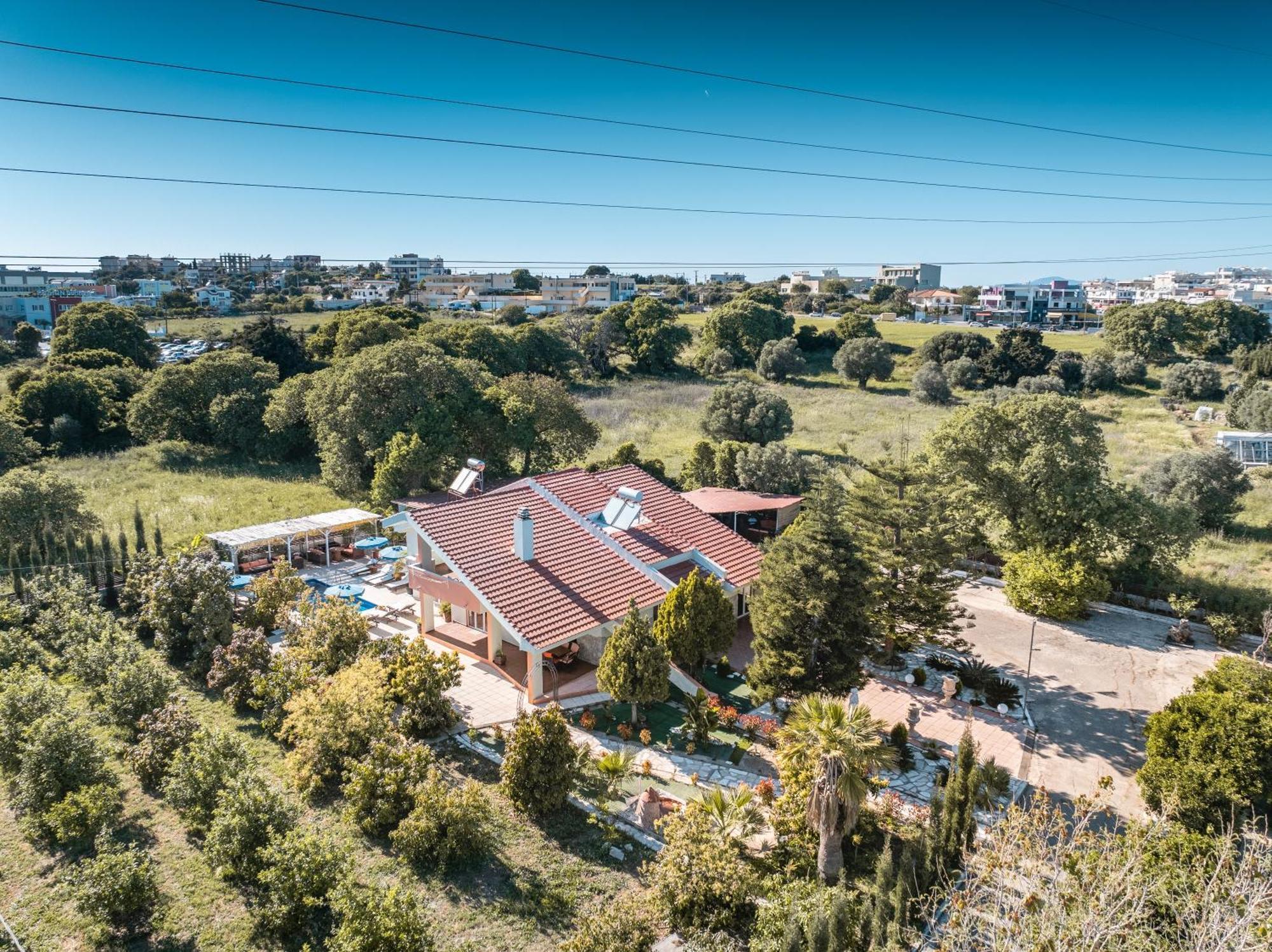 Artzy Villa Rhodes City Exteriör bild